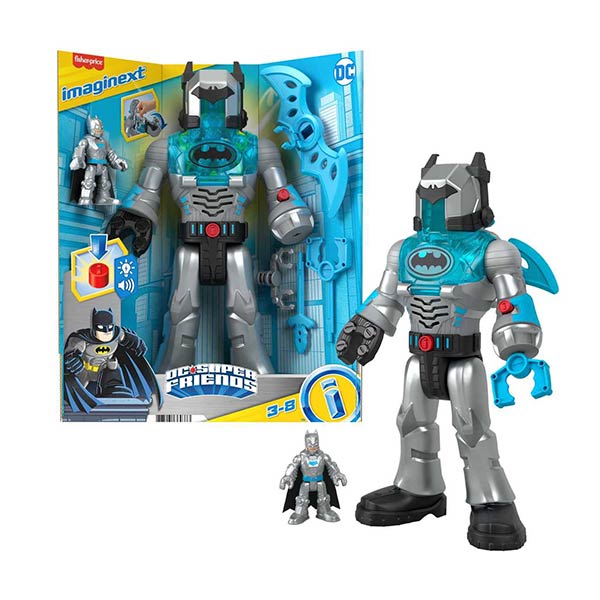 Imaginext Batman insider exo traje gris