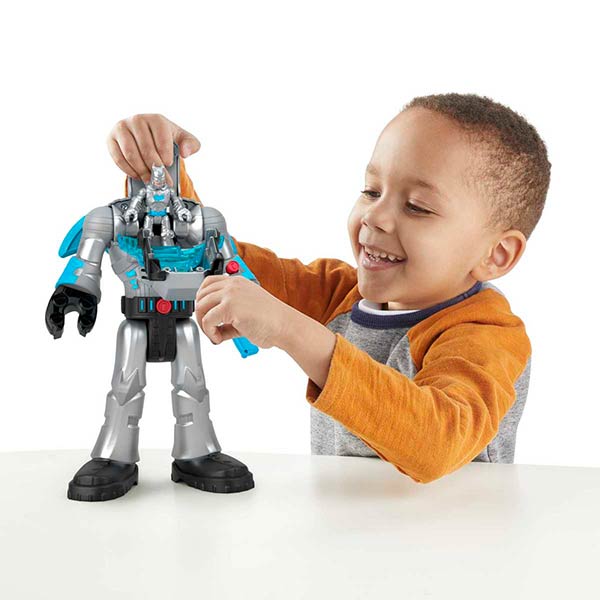 Imaginext Batman insider exo traje gris