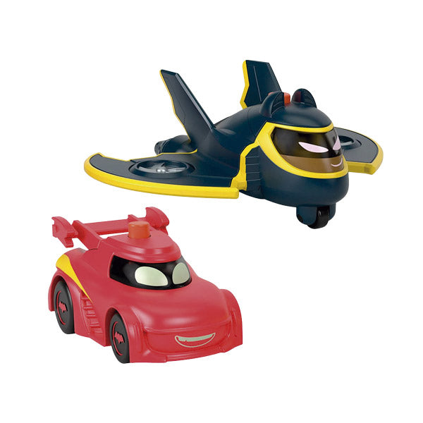 Fisher-Price Batwheels vehículo paquete 2 con Luces