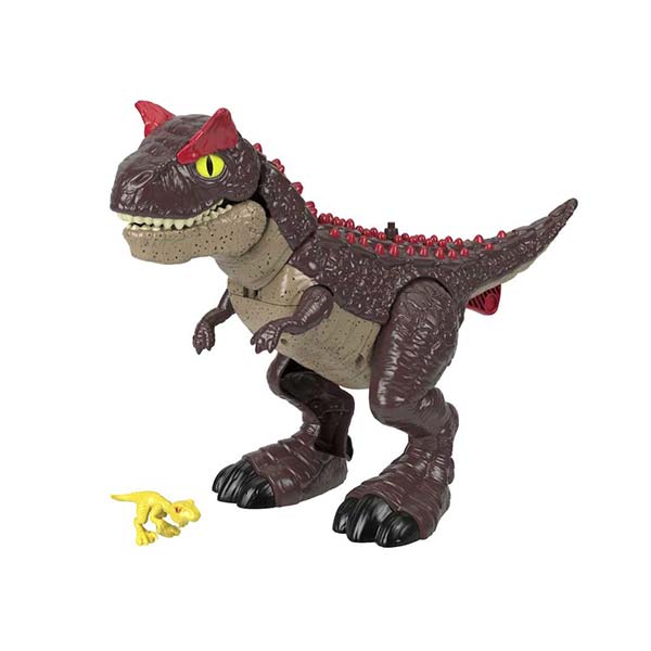 Imaginext dinosaurio carnotaurus modo defensa