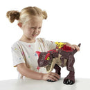 Imaginext dinosaurio carnotaurus modo defensa