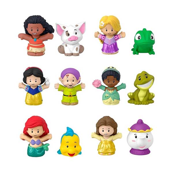 Little People figuras princesas y sus mejores amigos