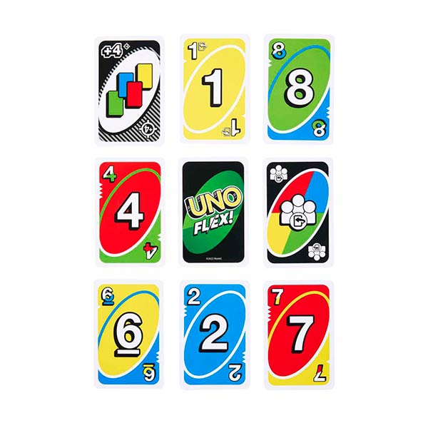 UNO juego de cartas flex