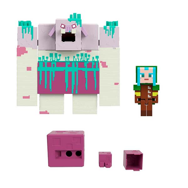 Minecraft Legends devorador slime 25cm