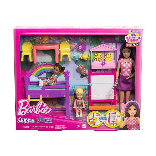 Barbie skipper día de cuidado