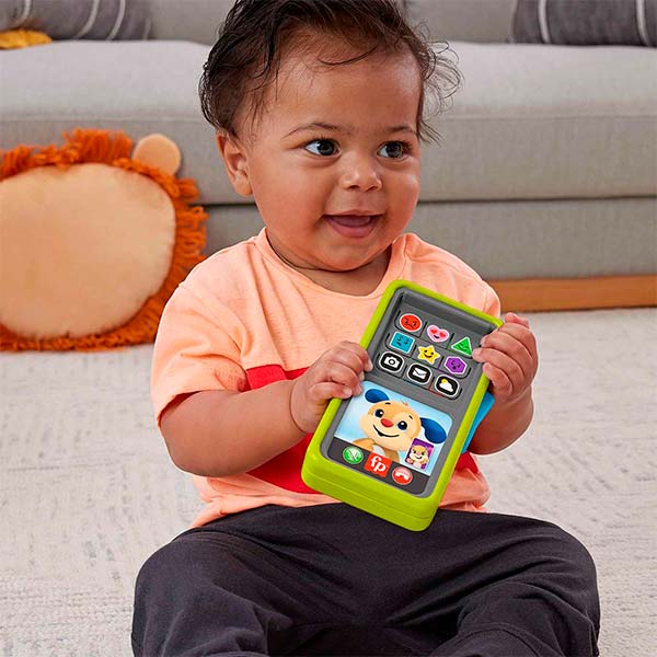 Fisher-Price Smartphone aprendizaje color verde