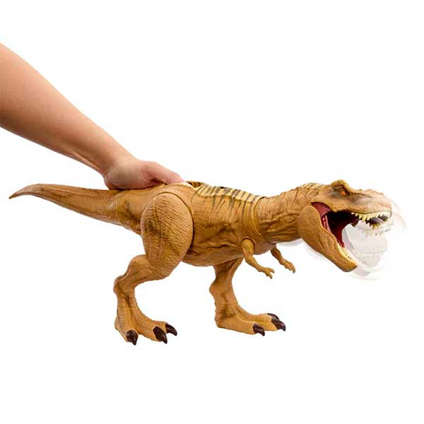 Jurassic World t-rex mordedora de caza