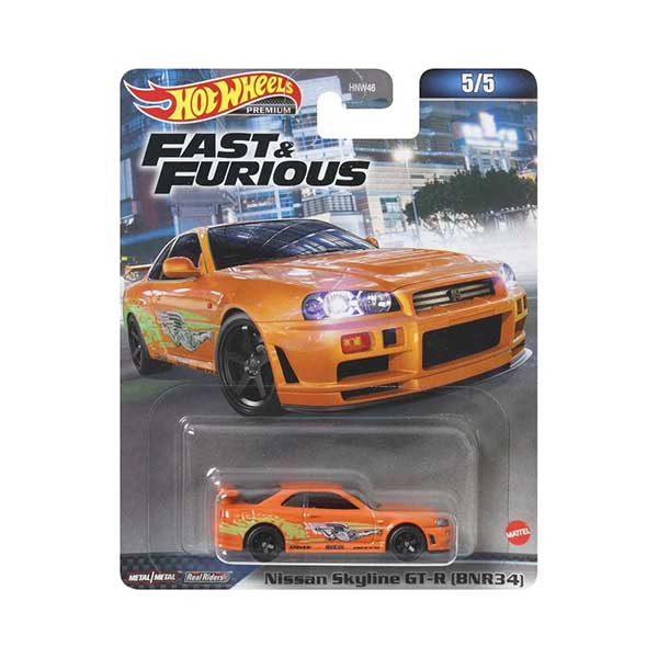 Hot Wheels vehículo de colección auto Fast & Furious