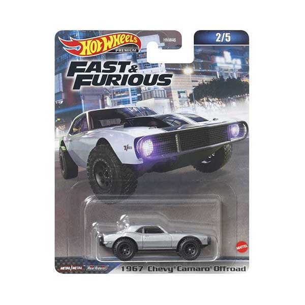 Hot Wheels vehículo de colección auto Fast & Furious