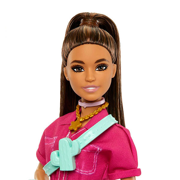 Barbie La película traje de moda rosa