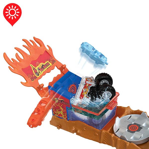 Hot Wheels monster trucks arena 5-alarm