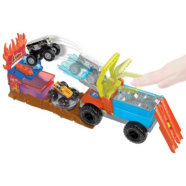 Hot Wheels monster trucks arena 5-alarm