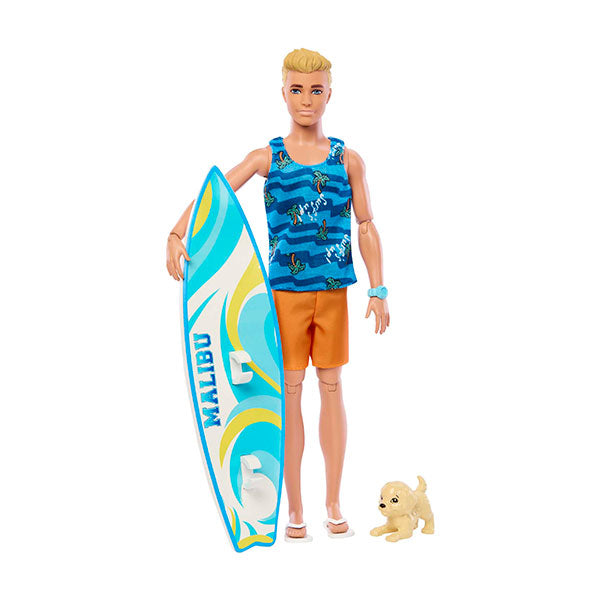 Barbie Día de surf y playa surt
