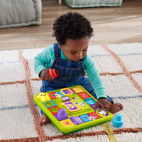 Fisher-Price Mi primer juego de mesa de aprendizaje