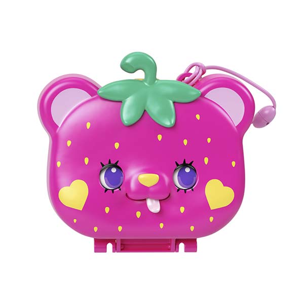 Polly Pocket estuche osito fresa