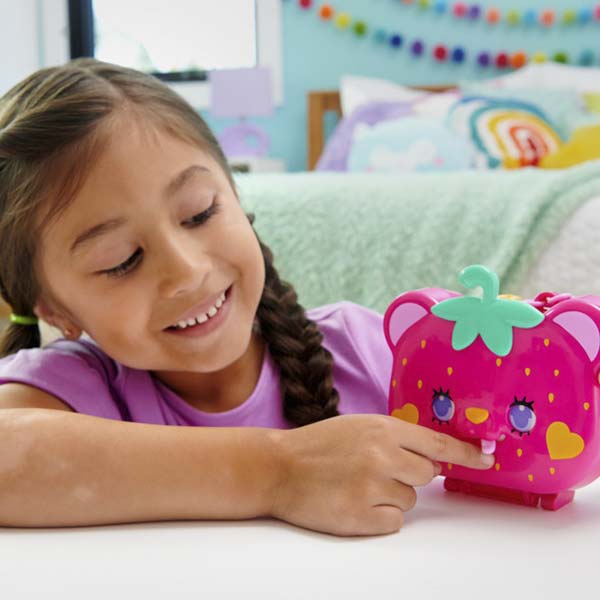 Polly Pocket estuche osito fresa