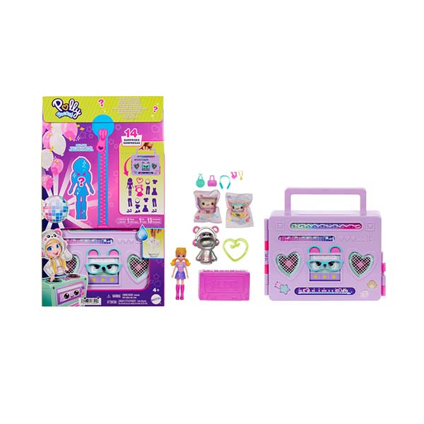 Polly Pocket set fiesta disco fashion reveal