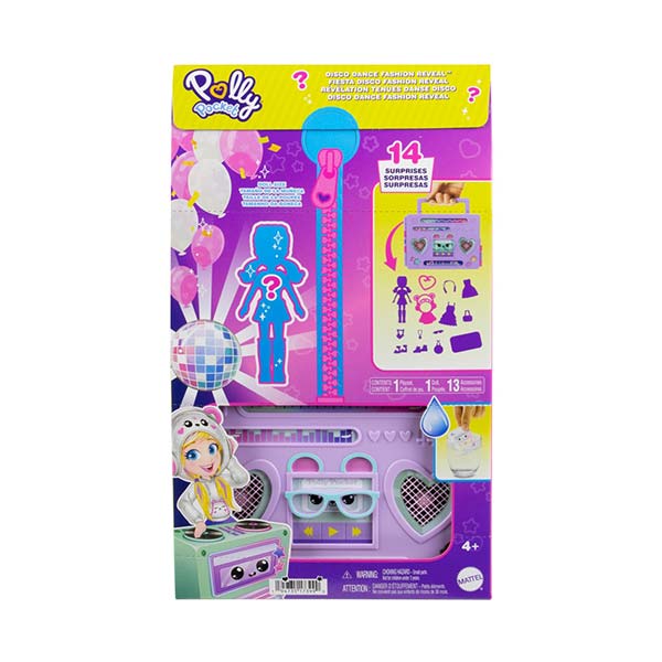 Polly Pocket set fiesta disco fashion reveal