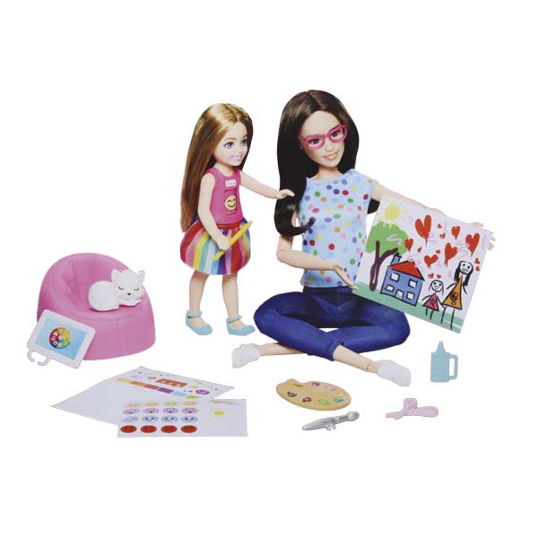 Barbie Profesiones terapia de arte