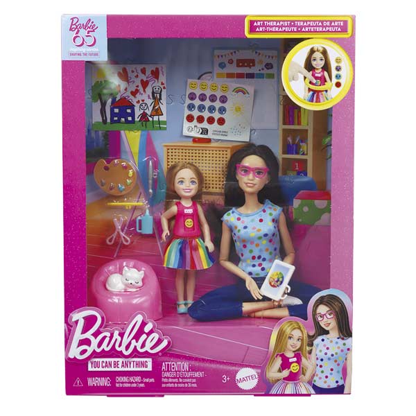 Barbie Profesiones terapia de arte