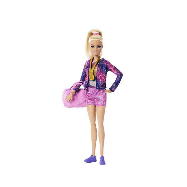 Barbie Playset gimnasta cabello rubio