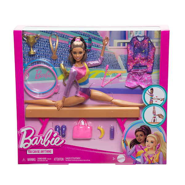 Barbie playset gimnasta