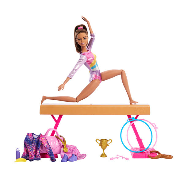 Barbie playset gimnasta