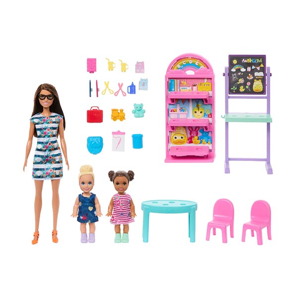 Barbie Set de juego primer día de clases