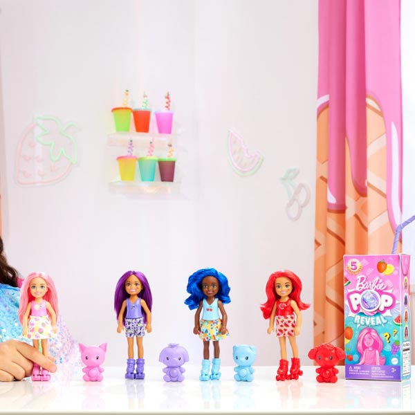 Barbie Pop Reveal serie de frutas Chelsea ¡Coleccionalas!