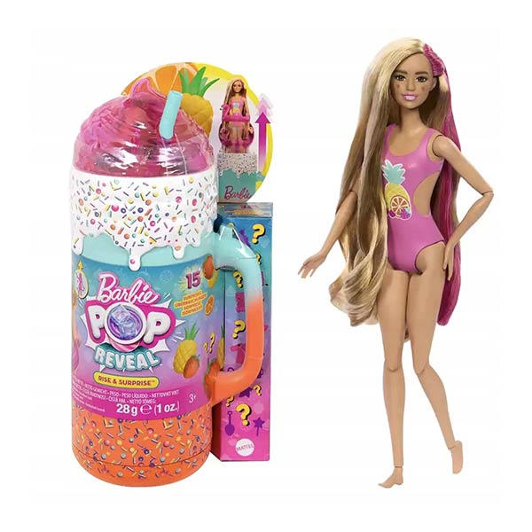 Barbie pop reveal smoothie tropical