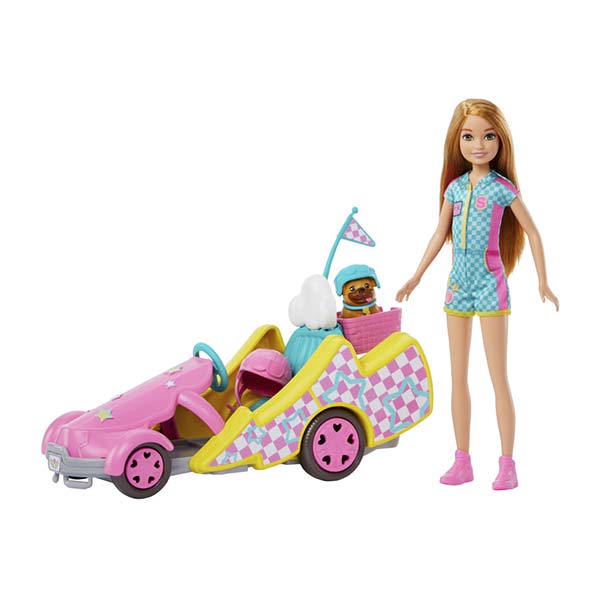 Barbie stacie al rescate go-kart