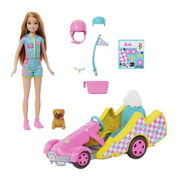 Barbie Stacie al rescate go-kart