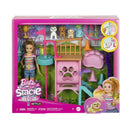 Barbie Stacie con parque de juegos para mascotas
