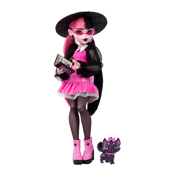 Monster High Draculaura con mascota y accesorios