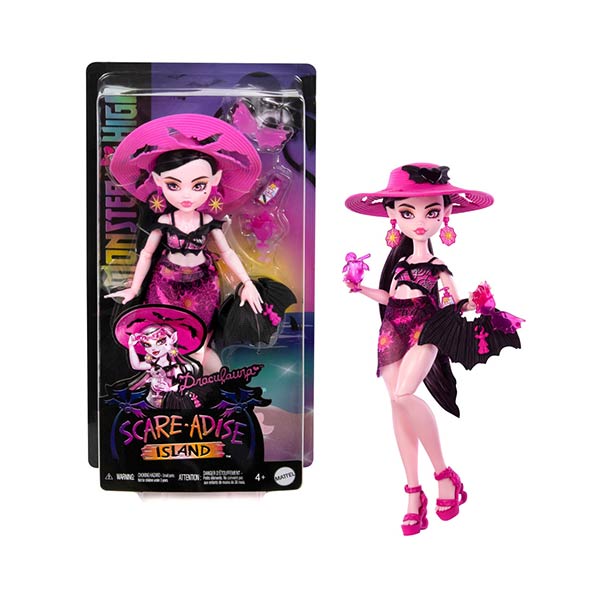 Monster High draculaura isla del terror