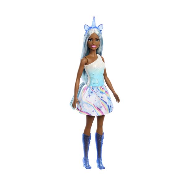 Barbie unicornio falda de ensueno azul Tiendas Universal 194735183654