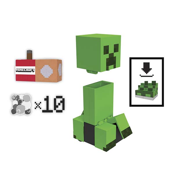 Figura r/c creeper explosivo de Minecraft