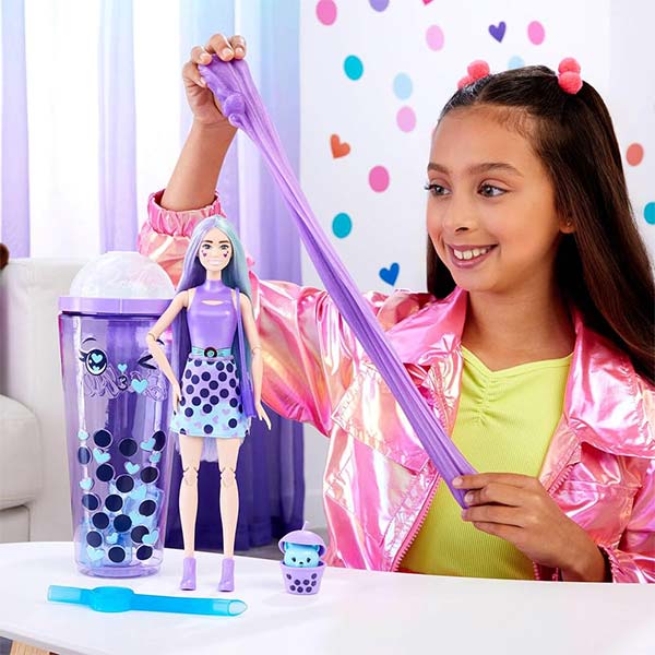 Barbie Pop reveal boba tea sorpresa