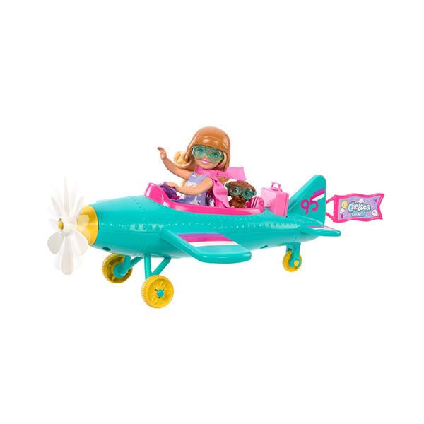 Barbie Set de juego Chelsea piloto de avión