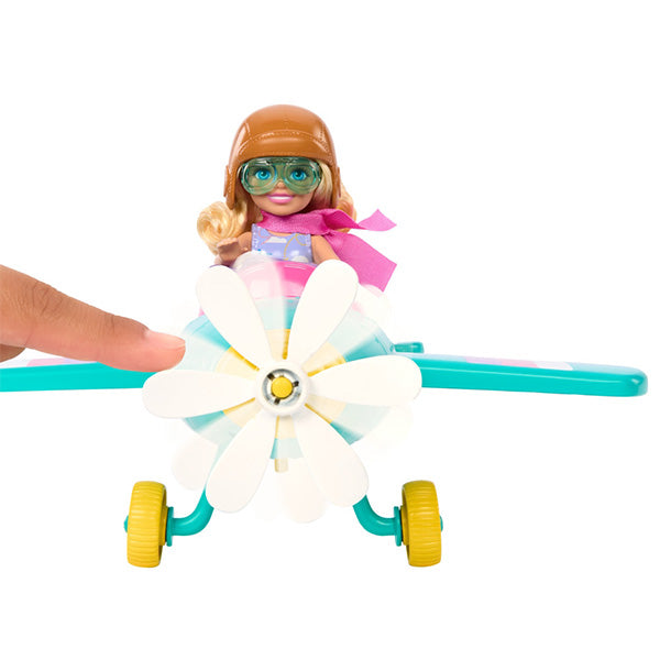 Barbie Set de juego Chelsea piloto de avión