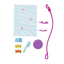 Barbie Paseo perrito con silla de ruedas