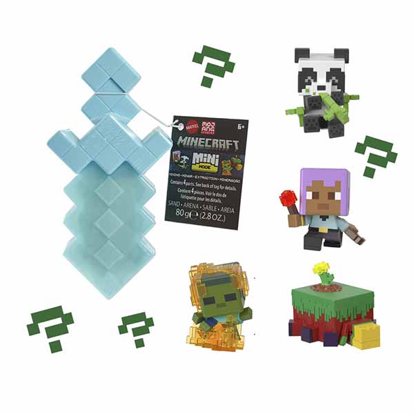 Figura sorpresa mini mining  Minecraft