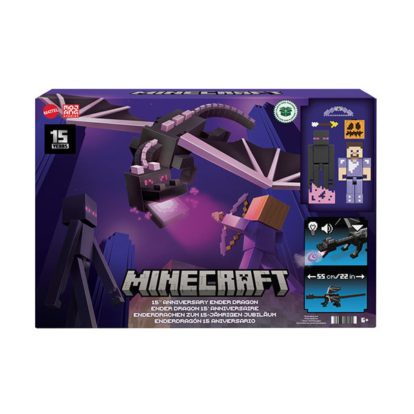 Minecraft Set figura dragon 15 universario