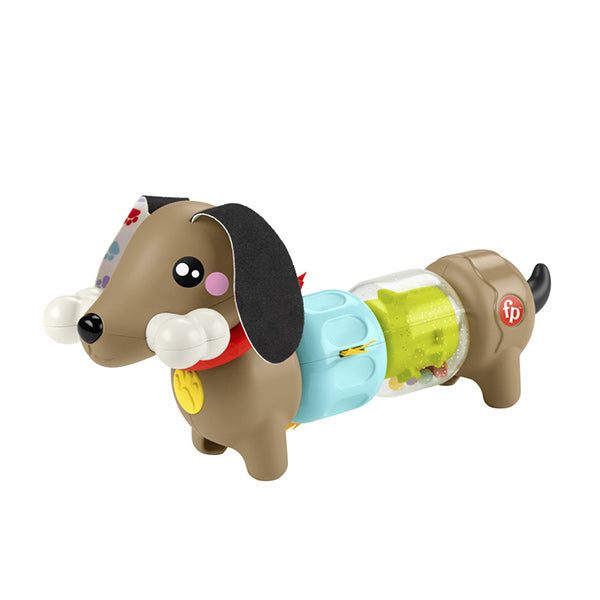 Fisher-Price Perro salchicha con clicker