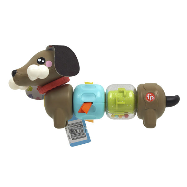 Fisher-Price Perro salchicha con clicker