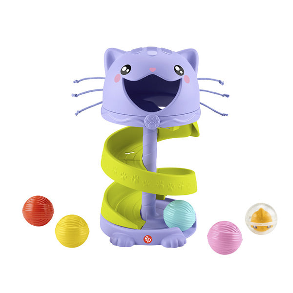 Fisher-Price Gatito pelotitas rodantes