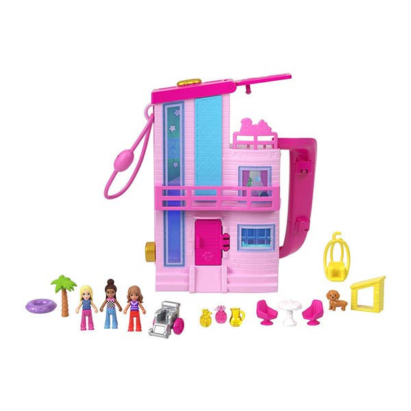 Polly Pocket set compacto mundo sorpresa Barbie