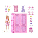 Barbie Set clóset de los sueños con accesorios y muñeca