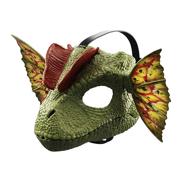 Jurassic World Máscara dilophosaurus lanza-veneno