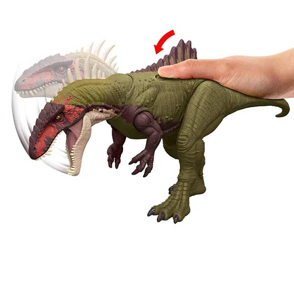 Jurassic World dinosaurio Becklespinax rugido de batalla
